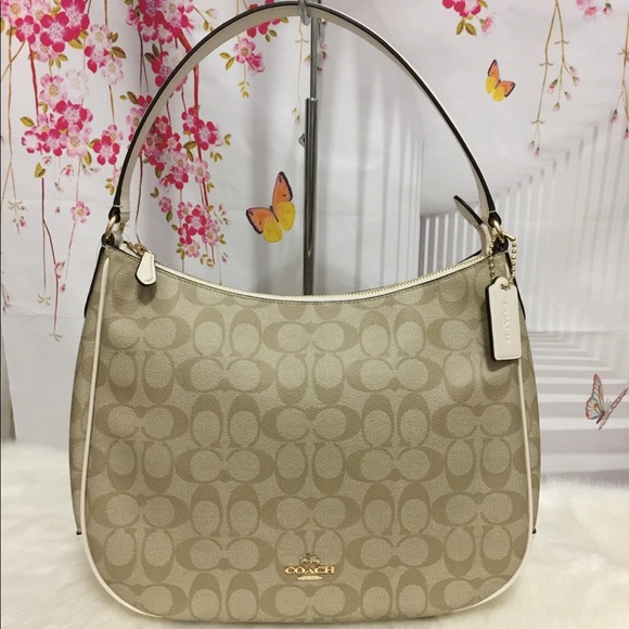 Coach Bags Nwt Zip Shoulder Bag In Signature Canvas Poshmark